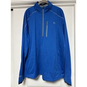 Under Armour, Men's Storm 1/4 Zip Long‎ Sleeve Top, Royal Blue, Size 2XL
